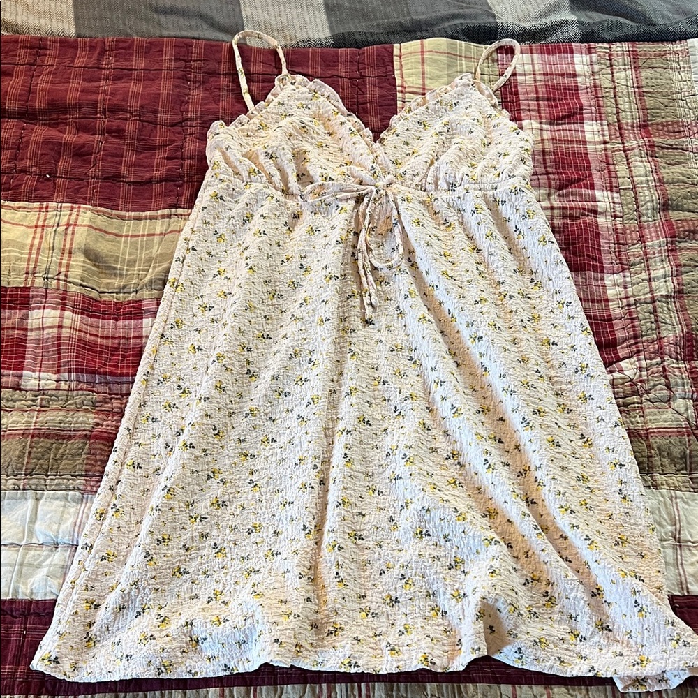 No Boundaries Floral Chemise with Lace Trim